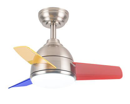 Fanco Co-Fan Bee 26 Inch DC Motor 3 Blade Ceiling Fan with 3 Tone LED Light Kit and Remote Control