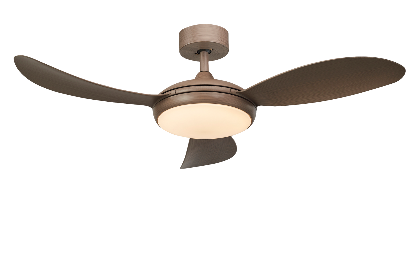 [36Watt LED Light] Fanco Co-Fan GIRASOL 3-Blades 46 Inch DC Motor Ceiling Fan with 3 Tone 36W LED Light Kit and Remote Control