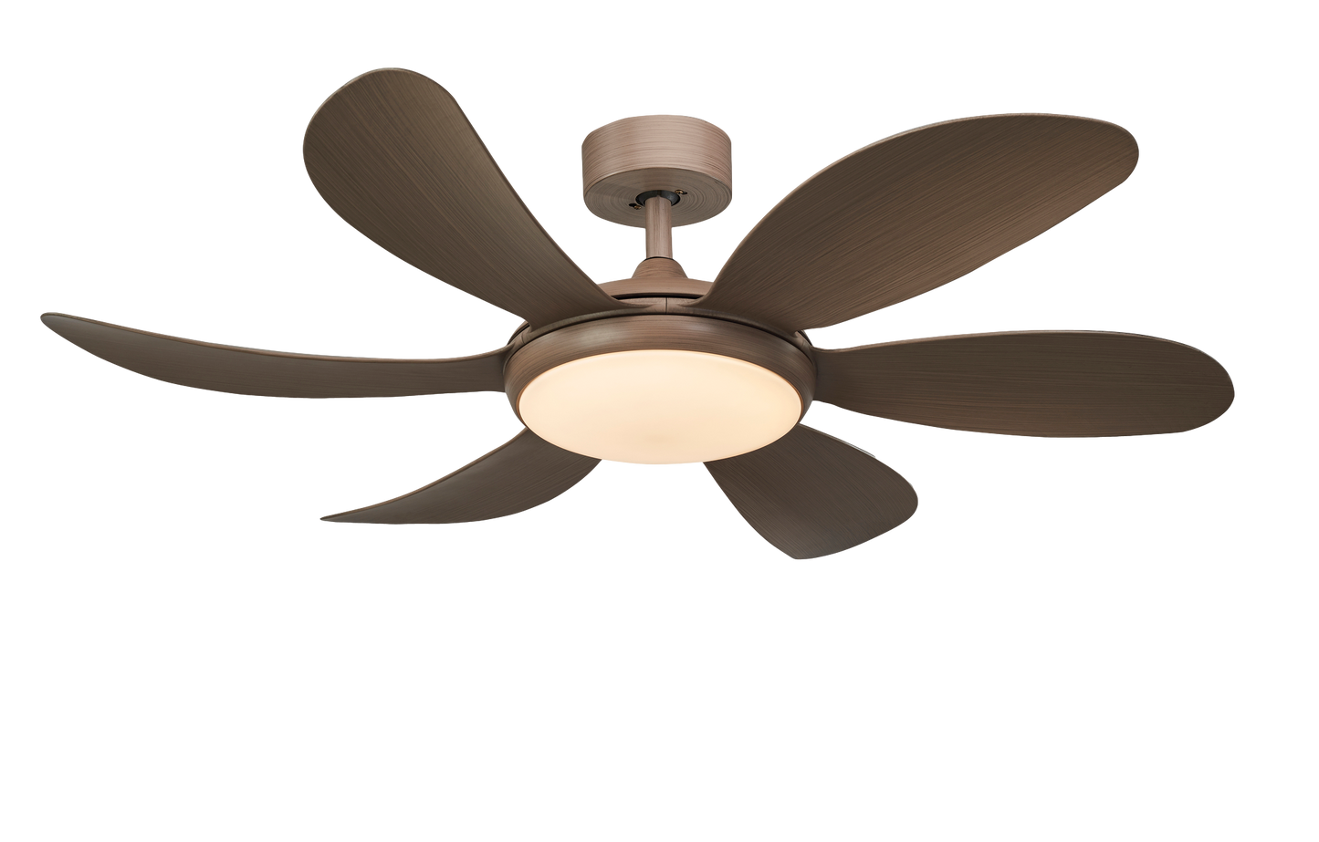 [36Watt LED Light] Fanco Co-Fan GIRASOL 6-Blades 46 Inch DC Motor Ceiling Fan with 3 Tone 36W LED Light Kit and Remote Control