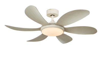 [36Watt LED Light] Fanco Co-Fan GIRASOL 6-Blades 46 Inch DC Motor Ceiling Fan with 3 Tone 36W LED Light Kit and Remote Control