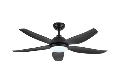 FANCO Galaxy-5 38 / 48 / 56 Inch DC Motor Ceiling Fan with 3 Tone LED Light Kit and Remote Control