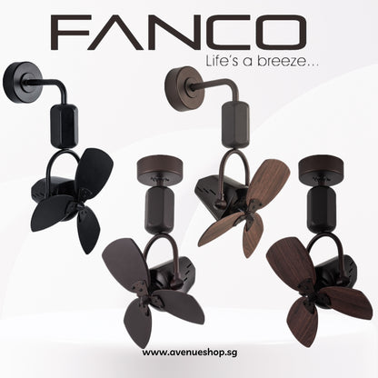 Fanco DONO 16 Inch DC Motor Corner Fan with Remote Control