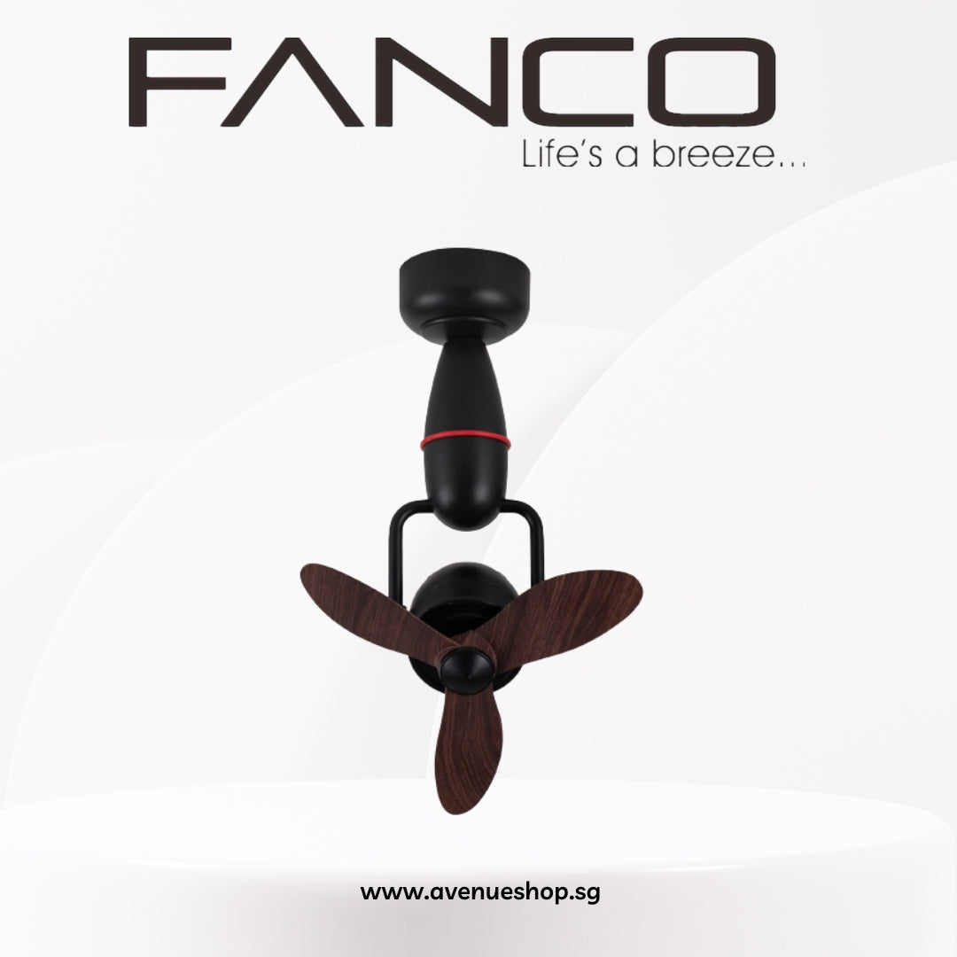 Fanco Tristar Nano 16 Inch DC Motor Corner Fan with Remote Control
