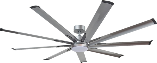 FANCO E-Lite 48 / 52 / 60 / 72 Inch DC Motor Ceiling Fan with 3 Tone LED Light Kit and Remote Control